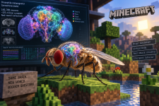 هل يمكن وضع دماغ ذبابة داخل Minecraft؟ القصة الحقيقية وراء التجربة