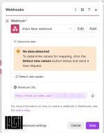 إنشاء Webhook داخل Make إنشاء Webhook داخل Make